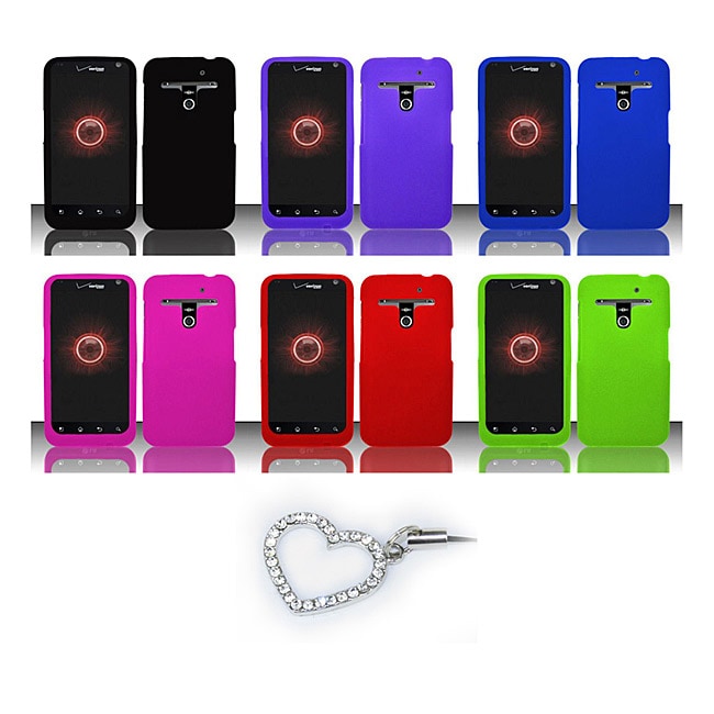 Premium LG Revolution Heart Charm Silicone Case  