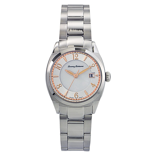 Tommy Bahama Womens Cubanito Mother of Pearl Dial Watch Today $324