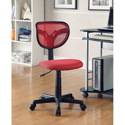 Red Kids Desk Chair