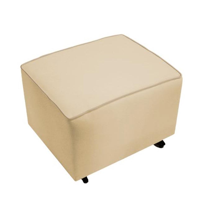 The Rockabye Glider Co. Serenity Buckwheat Bella Velvet Ottoman