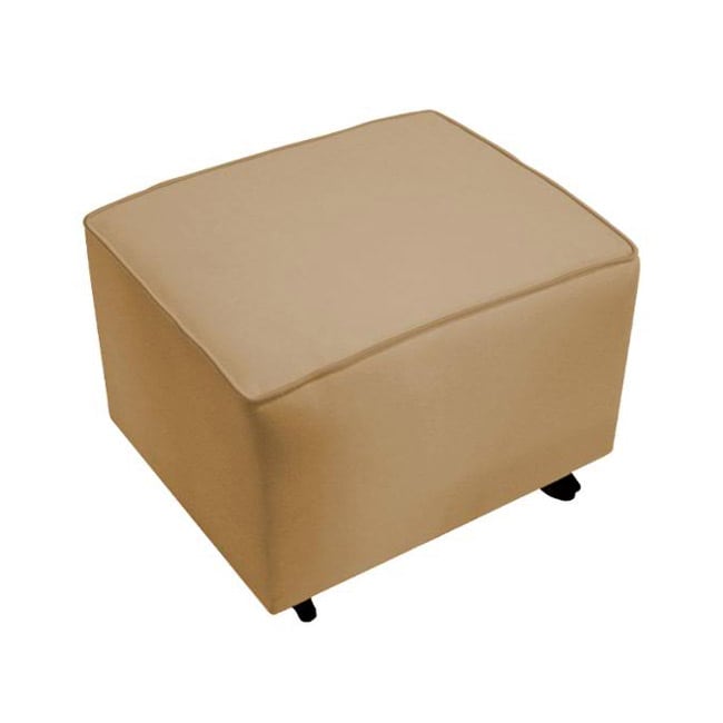 The Rockabye Glider Co. Serenity Chocolate Bella Velvet Ottoman