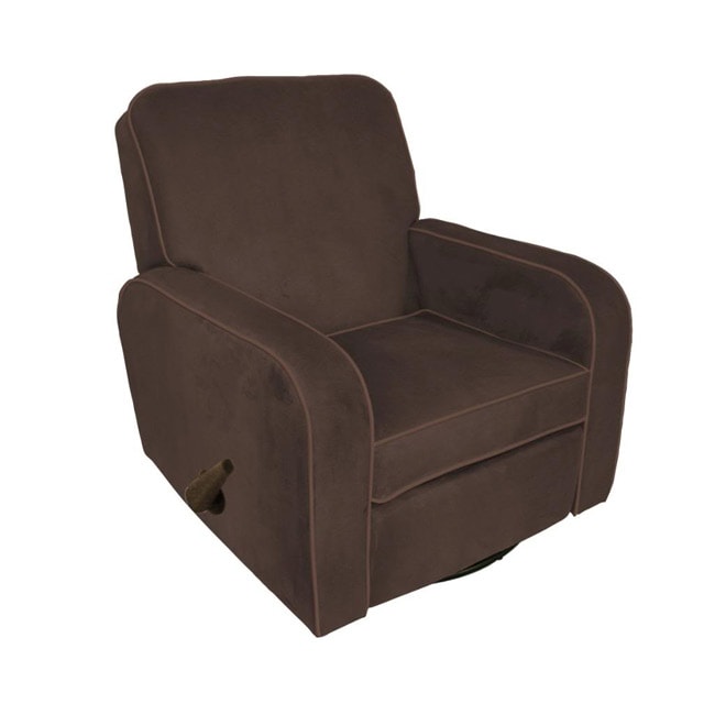 The Rockabye Glider Co. Sunny Chocolate Bella Velvet Recliner