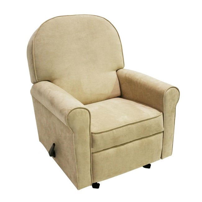 The Rockabye Glider Co. Jayden Buckwheat Bella Velvet Recliner