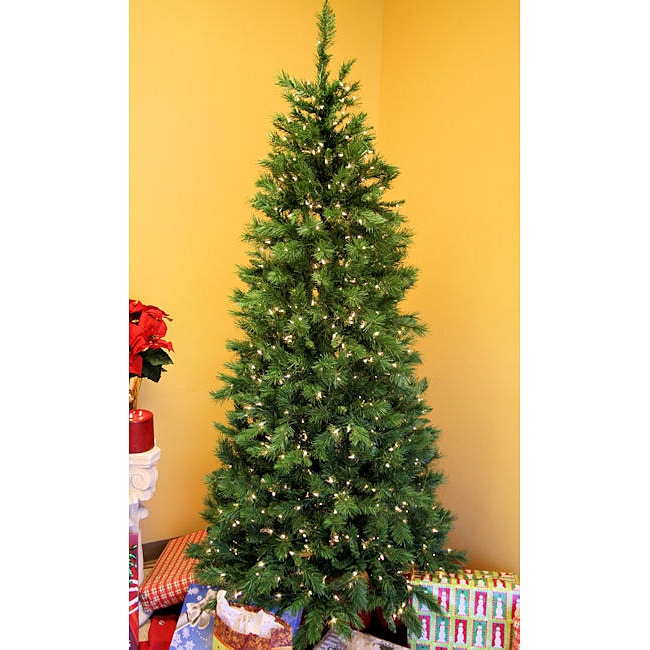 Duchess Spruce 7.5-foot Pre-Lit Artificial Christmas Tree