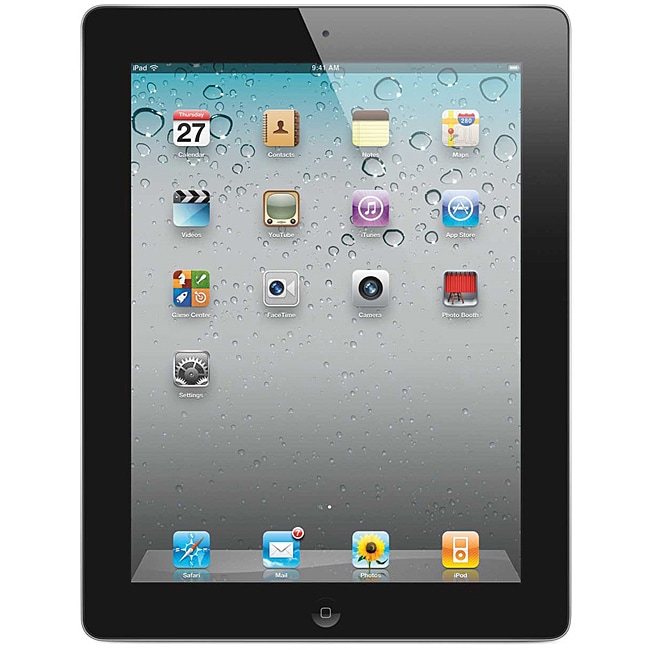 Apple 64GB Black iPad 2 (Refurbished)  