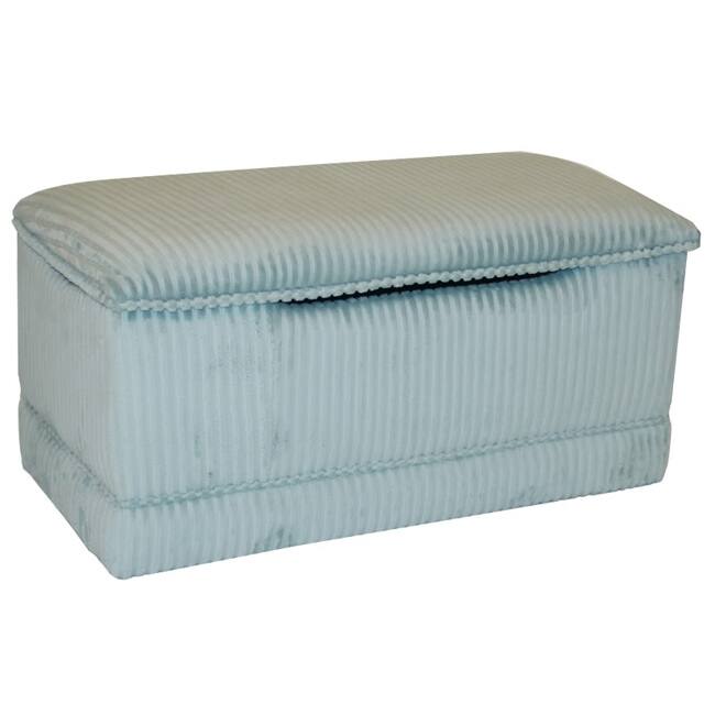 Magical Harmony Kid's Sage Chenille Deluxe Toy Box