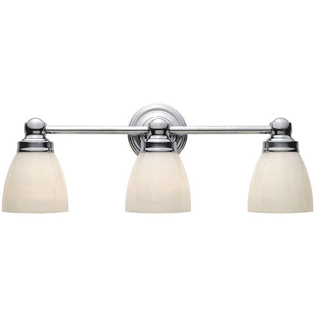 World Imports Troyes 3 light Chrome Bath Bar