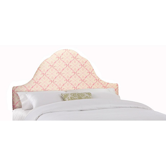 Rebecca Pink Twin aize Ribbon Headboard  