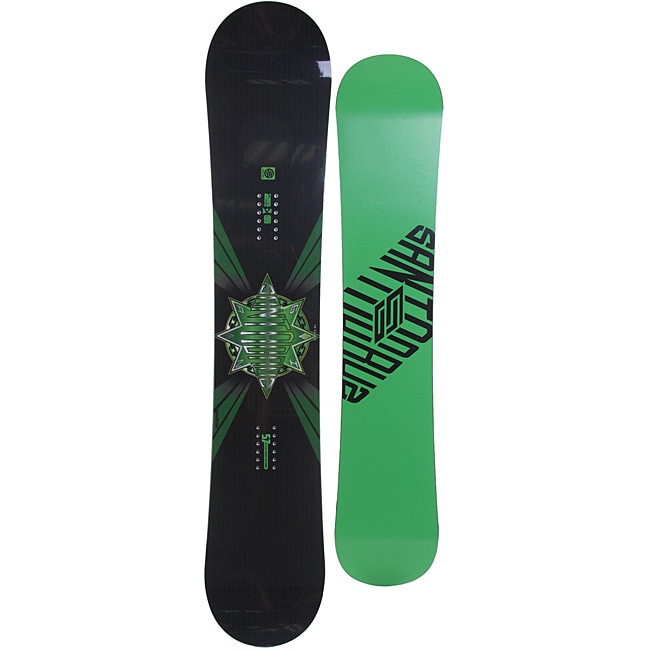 Santa Cruz Mens Black Gian Simmen Pro TT 157cm Snowboard Compare 