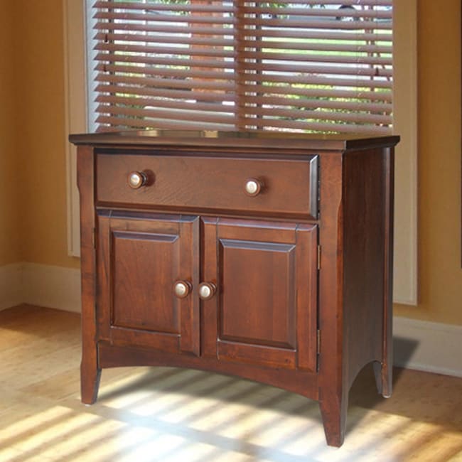 Berkshire Bedroom Wood Nightstand