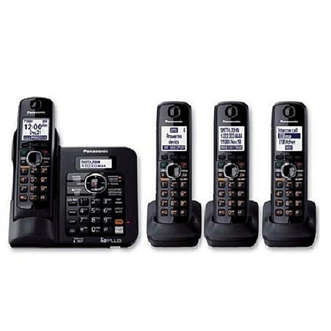   Digital Answering System with 4 Handsets (Refurbished)  