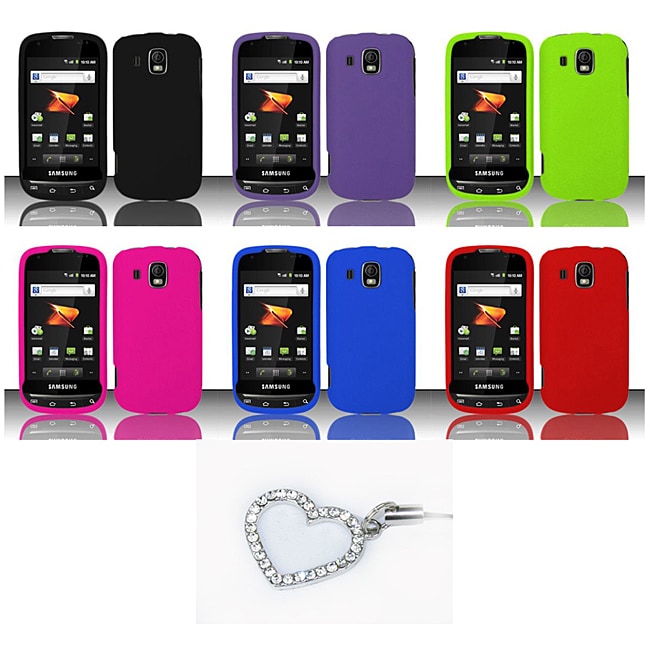   Transform Ultra M930 Rubberized Protector Case with Heart Shape Charm