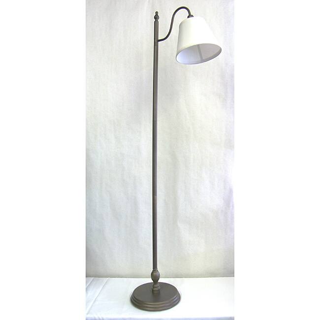 Transitional One-light Pebble Brown Floor Lamp