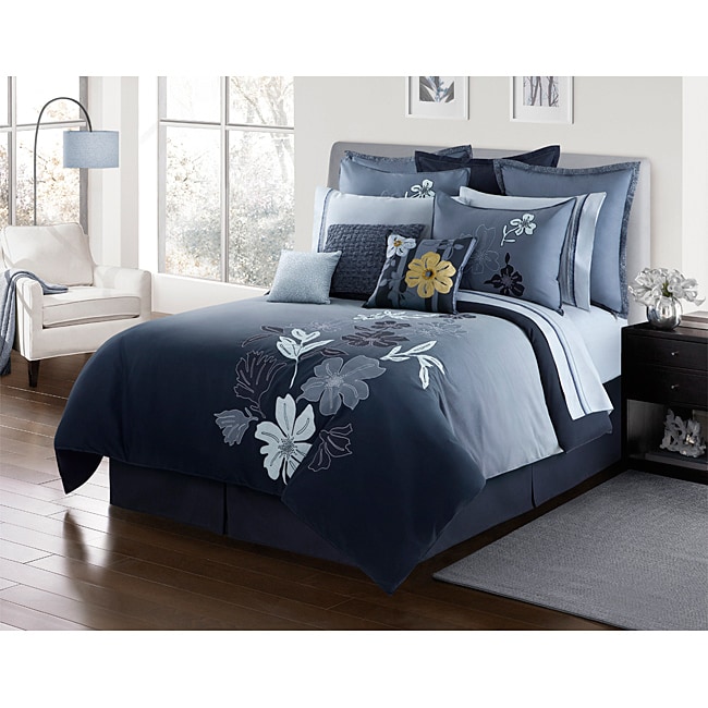 Nayla King size 4 piece Comforter Set  