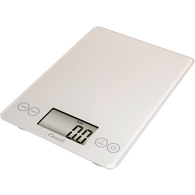 Escali Arti White 15pound Digital Food Scale Bed Bath & Beyond 6325902