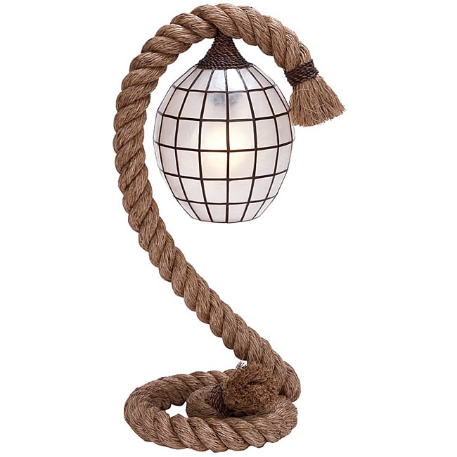 Nautical Rope Pier Metal Table Lamp Free Shipping Today 13966467