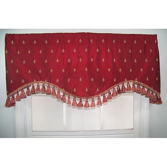 Fleur de lis Cornice Valance  