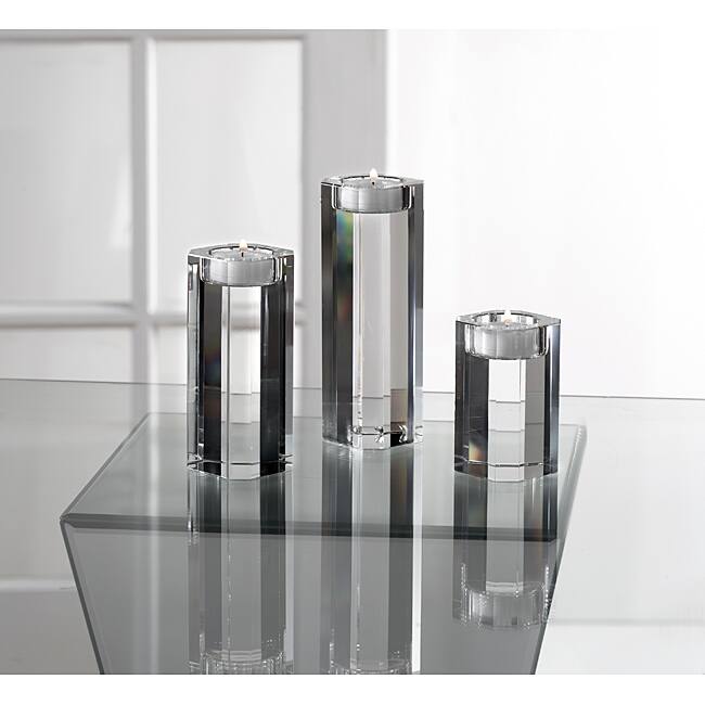 Fifth Avenue Crystal Lisbon Candle Holders (Set of 3)