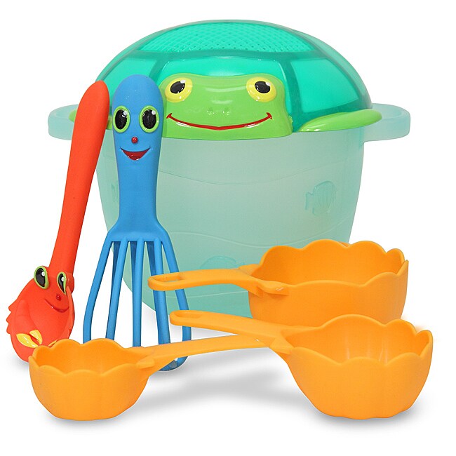 Melissa & Doug Seaside Sidekicks Sand Baking Play Set