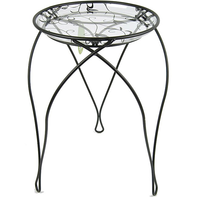 The Elegance Plant Stand, Black