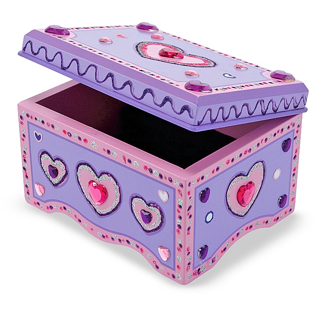 Shop Melissa & Doug Jewelry Box Do It Yourself Free Shipping On