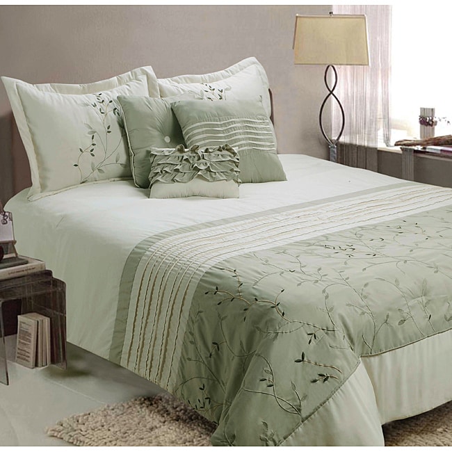   George Designs Fiona 7 piece Full size Comforter Set  