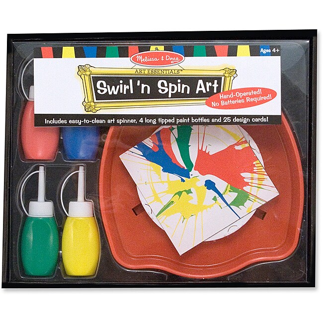 Melissa & Doug Swirl 'n Spin Art Set