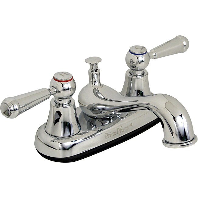 Price Pfister Pfirst Chrome 2  Handle Centerset Bathroom Faucet