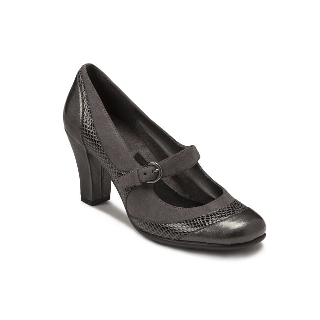 A2 by Aerosoles Women's Grey Combo Dress Shoes - Overstock Shopping ...