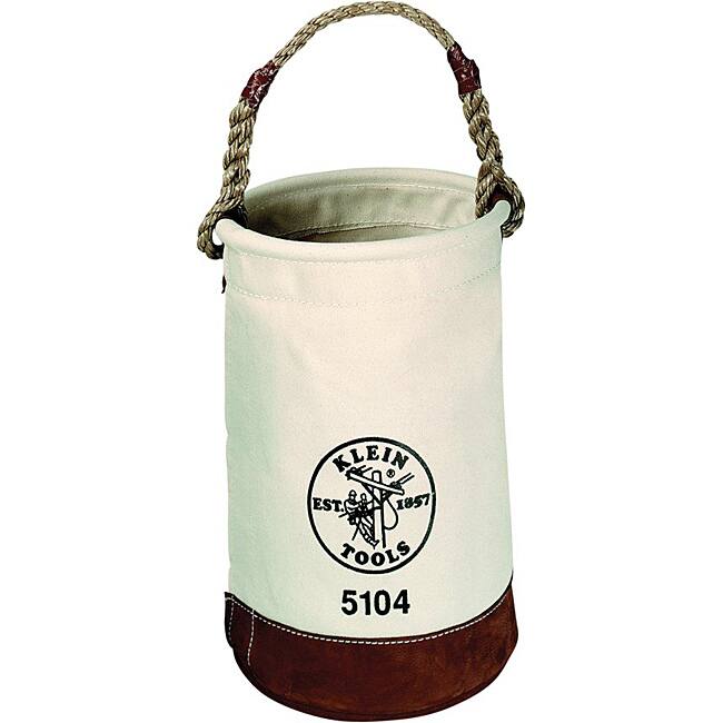 Klein Tools Leather Bottom Canvas Tool Bucket