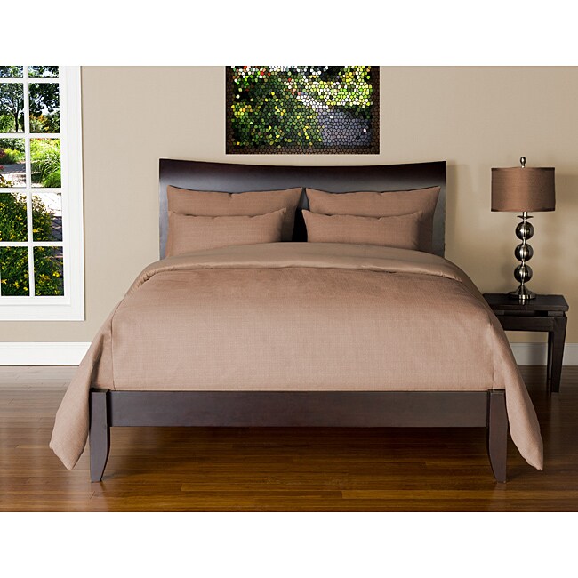 Belfast Flax 6-piece Full-size Duvet Cover and Insert Set
