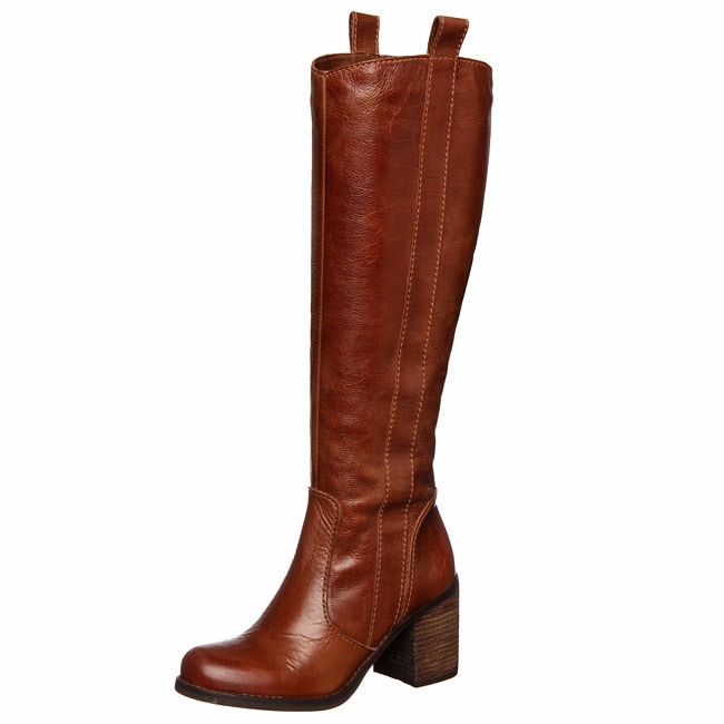 Steven by Steve Madden Womens Woper Cognac Riding Boots FINAL SALE 