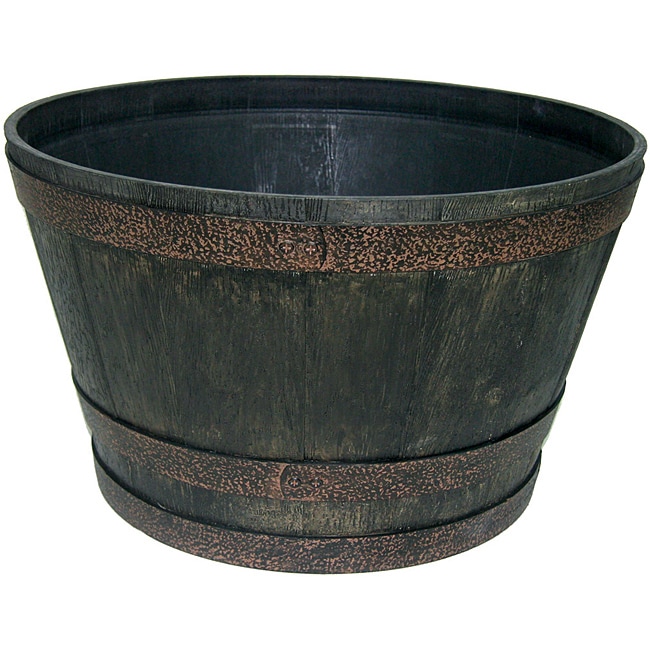 Garden Odyssey Whiskey Worn Iron Barrel (25 inch) Today $27.09