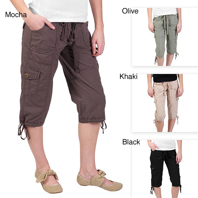 cargo capris juniors