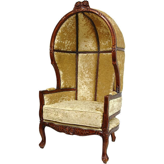   Fleurs De Lis Queen Anne Parlor Chair (China)  