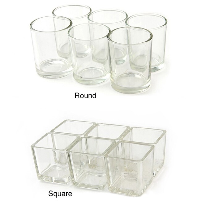 Glass Votive Candle Holders (case Of 12) (2.5 inches high x 2 inches wideMaterials GlassModel CVH 100 )