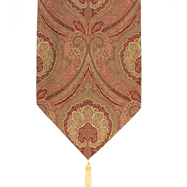 Woven Medallion 55 inch Table Runner