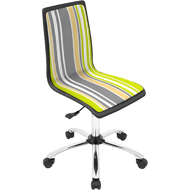 Printed Stripes Computer Chair