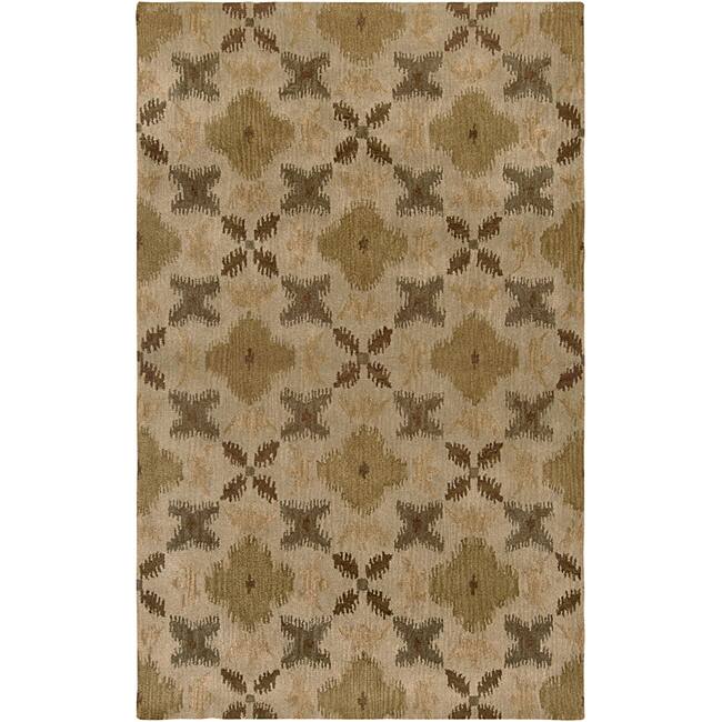 Hand-tufted Averlo Beige Area Rug (9' x 12') - Big