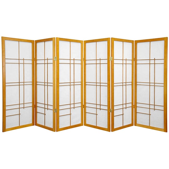 Wood Eudes 6 panel Room Divider (China)