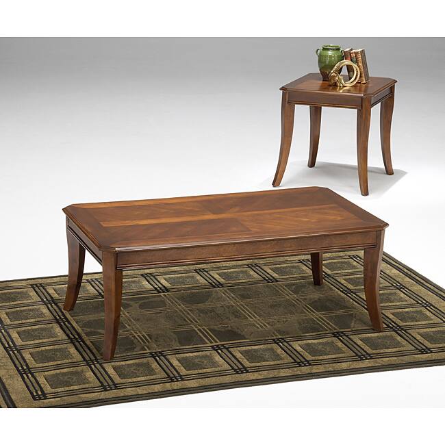 Clipped Corner 3-piece End Table Set