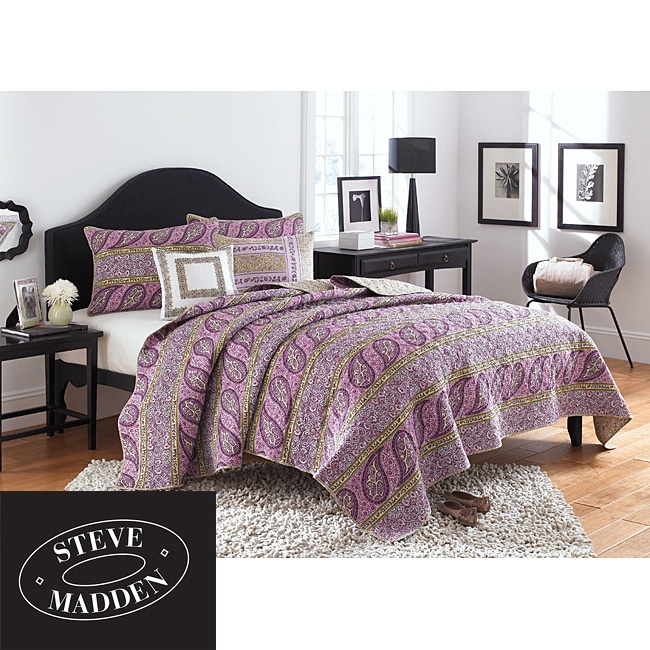 Emma Lavender Quilt Set  