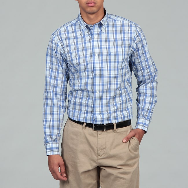 Maker & Company Mens Royal Oxford Sport Shirt  