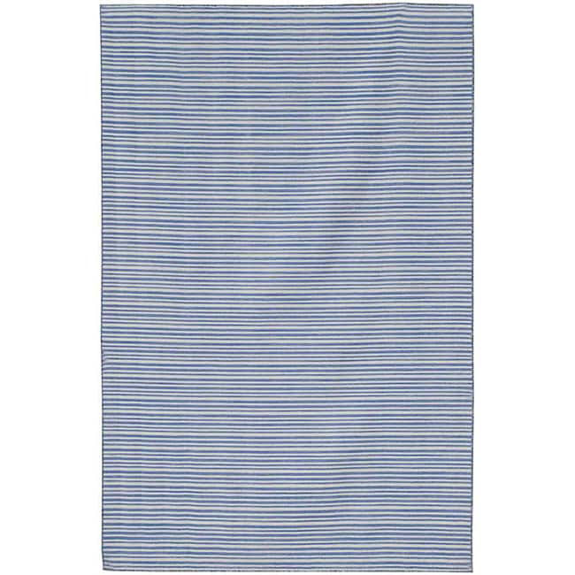 Flat Weave Wool Rug (10' x 14')