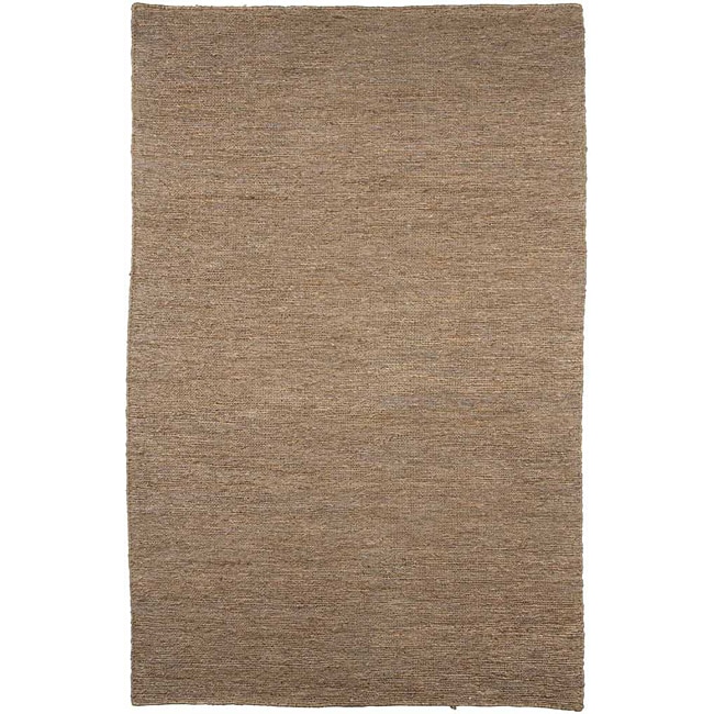 Hand woven Grey Hemp Rug (3'6 x 5'6) JRCPL 3x5   4x6 Rugs