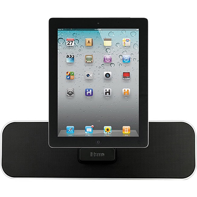iHome iD28 App-Enhanced Rechargeable Portable Speaker System With FM Stereo And iPad/iPod/iPhone Dock