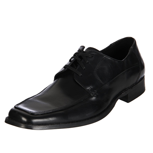 Kenneth Cole New York Mens Count in On U Black Oxfords