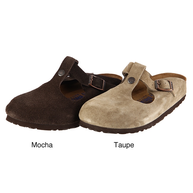 Birkenstock Womens Bern Mocha Leather Clogs Was $74 