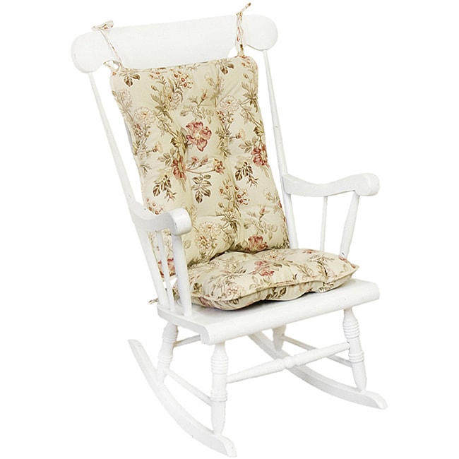 hyatt jumbo 2-piece rocking chair cushion set