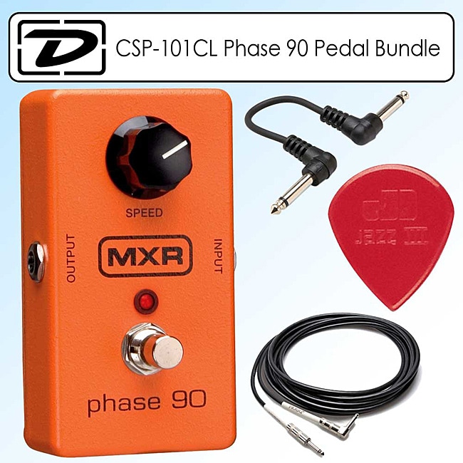 Dunlop MXR CSP 101CL Custom Shop Script Phase 90 With LED Phaser Pedal Kit Dunlop Guitar Accessories